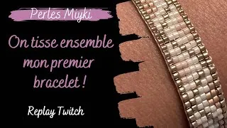 Miniature : Perles Miyuki ~ On tisse ensemble mon premier bracelet en perle Miyuki !