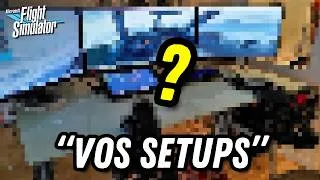 Miniature : Je réagis à vos SETUPS Flight Simulator! (Wow...)