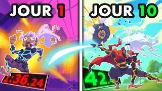 Miniature : 10 JOURS pour SPEEDRUN ce jeu DE FOU en partant de ZÉRO ! (Furi)