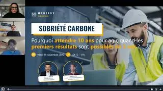Miniature : [Replay webinaire] Sobriété carbone & Industriels : enjeux, méthodologie, usages, financements