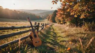 Miniature : 🍂 Calmez vos Pensées & Retrouvez une Douce Sérénité | Prairie d'Automne & Guitare Acoustique ✨