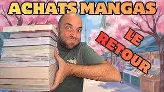 Miniature : ACHATS MANGAS MAI - LE RETOUR !
