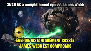 Miniature : 3I/ATLAS a vidé toute l'énergie du télescope James Webb — Puis l'a renvoyée doublée