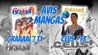 Miniature : Mon avis sur la nouvelle série Graaaal ! et la fin de Céüs ! : Deux Manga FR chez  Vega Livres