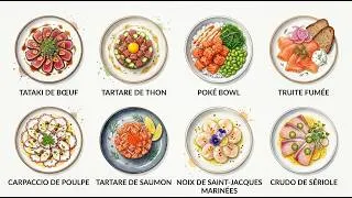 Miniature : Les Secrets Derrière les Plats Crus les Plus Célèbres du Monde