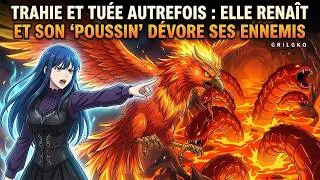 Miniature : Trahie et tuée autrefois : elle renaît et son "poussin" dévore ses ennemis.