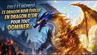 Miniature : Exilé et méprisé, ce Dragon Noir évolue en Dragon d'Or pour tout dominer !