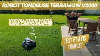 Miniature : Test du Terramow V1000 : Un robot tondeuse sans fil facile à installer !