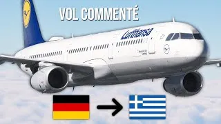 Miniature : FS2020 - Munich - Athènes A321 Lufthansa Fenix