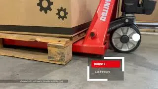 Miniature : Manitou QUICKLIFT hand pallet truck: reduce your handling efforts!