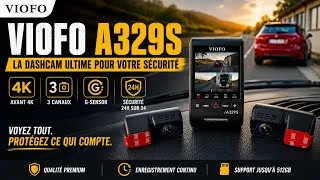 Miniature : VIOFO A329S : la dashcam ultime pour votre sécurité 🚗📹