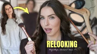 Miniature : JE RELOOK TOTALEMENT MON AMIE D'ENFANCE...LE RÉSULTAT VA VOUS CHOQUER ! (Maquillage, Cheveux, Tenue)