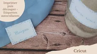 Miniature : ✨ Cricut : Imprimer puis découper des étiquettes autocollantes facilement