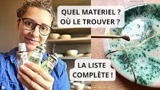 Miniature : MATERIEL DE KINTSUGI ~ LA LISTE COMPLÈTE ET OÙ LE TROUVER