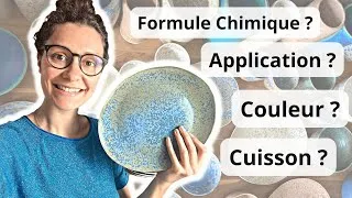 Miniature : TOUT SUR LES ÉMAUX CRISTALLISÉS (partie 2) ~  Cuisson, Formule Chimique, Application et Couleur