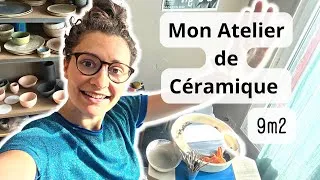 Miniature : VISITE DE MON ATELIER DE POTERIE ~ Organisation et Optimisation