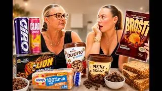 Miniature : NOUVEAUTÉS FOOD 2026 : on teste TOUT avec ma mère !  (Kinder Bueno, Brosti, Ciao...)