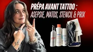 Miniature : GUIDE TATOUAGE : Préparation Client, Matériel & Stencil (Asepsie & Budget)