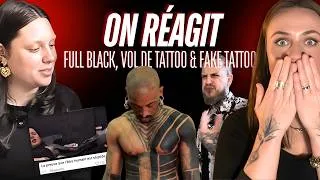 Miniature : On juge des réels tattoo avec mon apprentie : copie de tattoo, fake tattoo, full black...