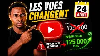 Miniature : YouTube change ses règles le 24 août (tes vues vont exploser)