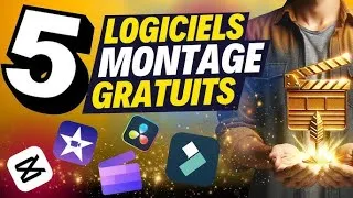 Miniature : Top 5 logiciels tech | Top 5 des meilleurs logiciels gratuits pour le montage vidéo