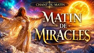 Miniature : 💎Préparez votre âme à recevoir des bénédictions et à vivre un matin de miracles | CHANT de BONJOUR