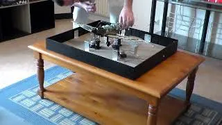 Miniature : PRESENTATION DU SOCLE AVEC LE SPITFIRE MK LA .