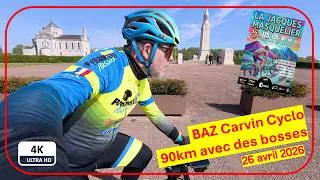 Miniature : 26 Avril 2026 : 90 km cyclo sur la Jacques Masquelier du BAZ de Carvin