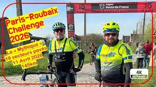 Miniature : 11 Avril 2026 : Paris-Roubaix Challenge – La Mythique 145km