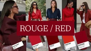Miniature : Rouge : Avec quelles autres couleurs porter le rouge ? I Manuela Miro