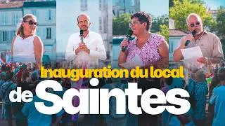 Miniature : Inauguration du local insoumis à Saintes