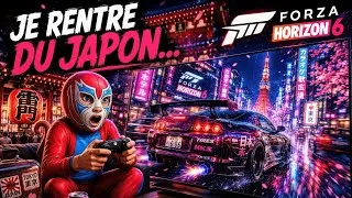 Miniature : JEU VS RÉALITÉ 🎮 De retour du JAPON 🛬🇯🇵 Je lance FORZA HORIZON 6 🚘