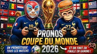 Miniature : SPÉCIALE COUPE DU MONDE 2026 ⚽ PRONOS 100% JUSTES 💸 + FINALE 1V1