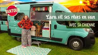 Miniature : #77. Lara vit ses rêves en van avec sa chienne #vantour
