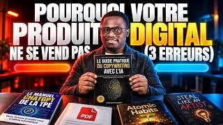 Miniature : Pourquoi votre produit digital ne se vend pas (3 erreurs)