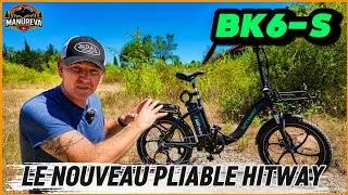 Miniature : TEST LE DERNIER VÉLO PLIANT DE CHEZ HITWAY , LE BK6-S 🚲