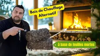 Miniature : Bûches compressées : test de Combustion