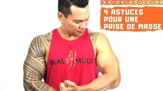 Miniature : 4 ASTUCES POUR UNE PRISE DE MASSE - COACH LÉO