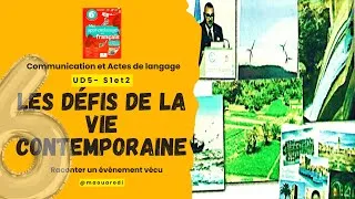 Miniature : dialogue Les défis de la vie contemporaine   mes apprentissages UD5
