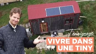 Miniature : VIVRE EN AUTONOMIE ELEC & EAU 🌞🚰 Fabrice nous présente sa Tiny House autonome en Savoie