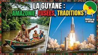 Miniature : Carte de la Guyane : Géographie et Jungle Amazonienne Française
