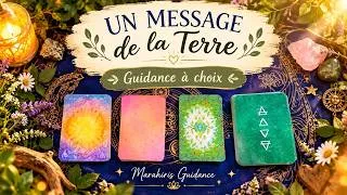 Miniature : 🌍 UN MESSAGE DE LA TERRE POUR TOI 🌿 Quel message as-tu besoin d'entendre ? | Guidance à choix