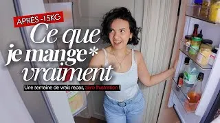 Miniature : Après -15kg : ce que je mange vraiment (sans me priver, sans aimer cuisiner) | PERTE DE POIDS
