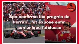 Miniature : FERRARI : SPA CONFIRME LES PROGRES DE LA SF-26 ET EXPOSE ENFIN SA SEULE FAIBLESSE !