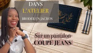 Miniature : Broder un JACRON La finition couture qui change tout.