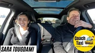 Miniature : CoachTaxi | L'entrepreneure et leader humaine Sara Tougdami avec Marc André Morel
