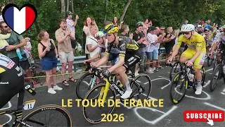 Miniature : Tour de France 2026. Le Salève.15 ème étape.  les coureurs.