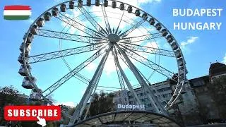 Miniature : Budapest Hungary Part 2. The big ferris wheel, and the Castle of Vajdahunyad. April 2026.
