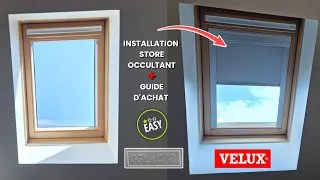 Miniature : ✅️ POSER UN STORE OCCULTANT VELUX GGL C02 SUR FENÊTRE DE TOIT + GUIDE D'ACHAT 🛒