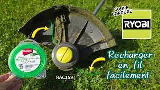 Miniature : 🧵 SAVOIR RECHARGER SA BOBINE EN FIL SUR COUPE-BORDURE RYOBI (RAC159)